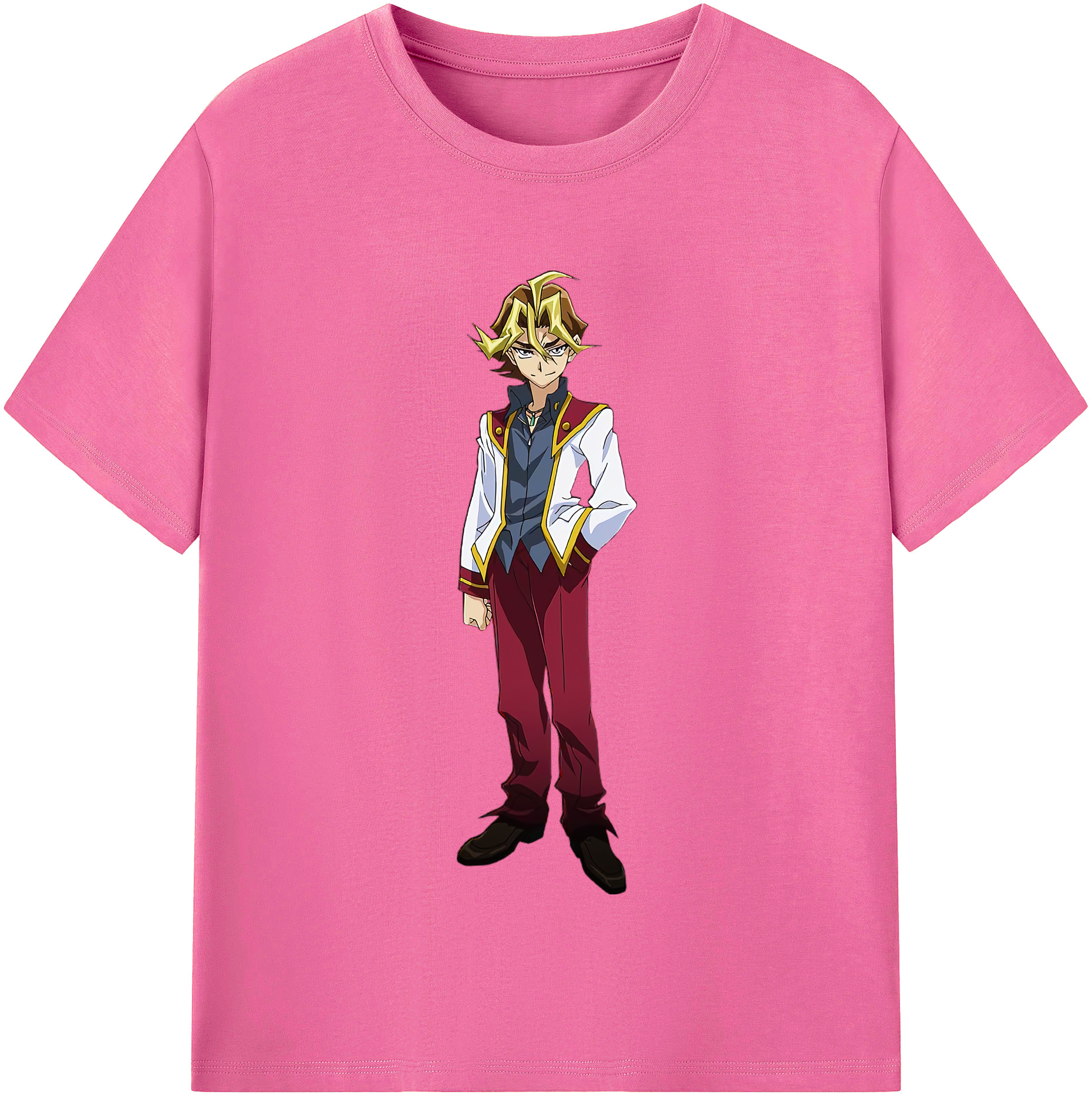 （画像用） 遊☆戯☆王 Yu-Gi-Oh! レディースカジュアルプリントTシャツ（綿100％）